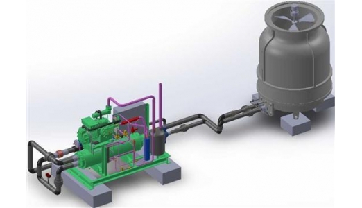 雪國制冷雙溫冷庫三維設(shè)計(jì)視頻