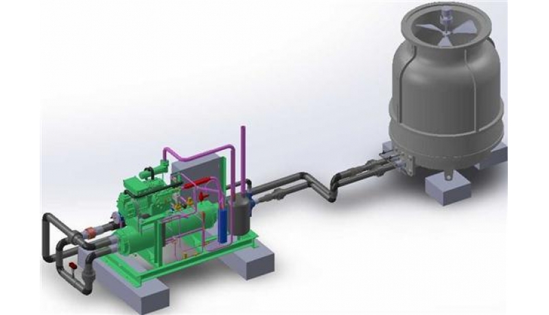 雪國制冷雙溫冷庫三維設(shè)計(jì)視頻